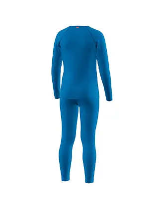 LÖFFLER | Ensemble de sous-vêtements fonctionnels pour enfants TRANSTEX® WARM | blau